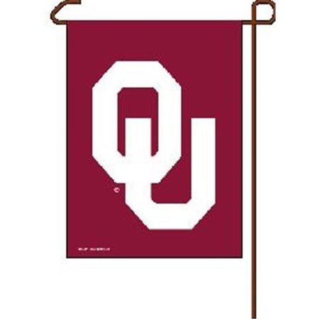 CASEYS Oklahoma Sooners Flag 12x18 Garden Style 2 Sided 3208516136